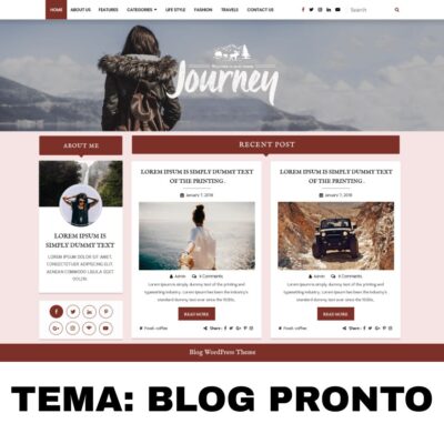 Tema: Blog Pronto