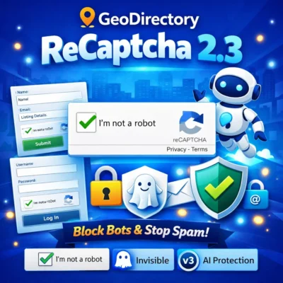 GeoDirectory ReCaptcha 2.3