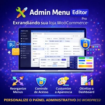 Admin Menu Editor Pro (Editor de menu de administração Pro)