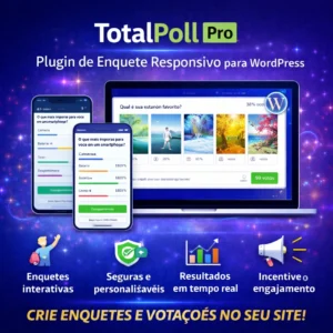 TotalPoll Pro - Plugin de Enquete Responsivo para WordPress
