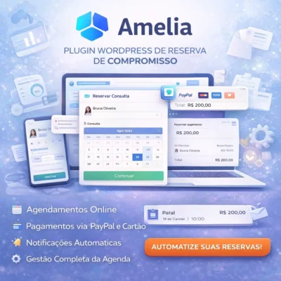 Amelia – Plugin WordPress de reserva de compromisso