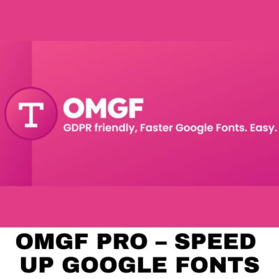 OMGF PRO – Speed ​​up Google Fonts, the Right Way