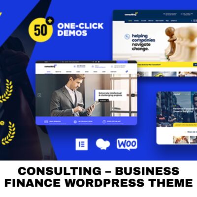 Consulting Business Finance WordPress Theme