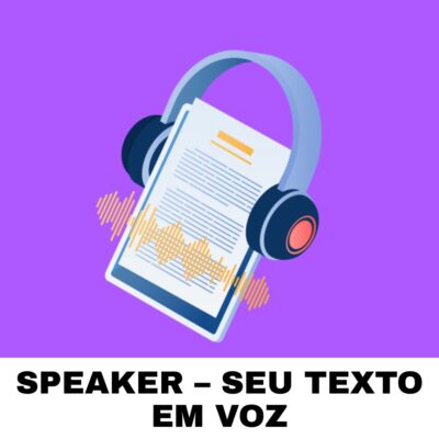 Speaker seu texto em voz